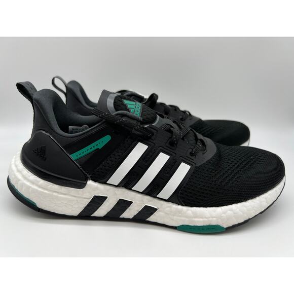 Adidas EQT Equipment Plus Men's Boost Running Shoes Black White Size 6.5 NWT - Picture 1 of 12